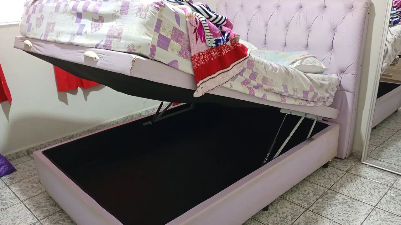 Cama box casal baú - Foto 3