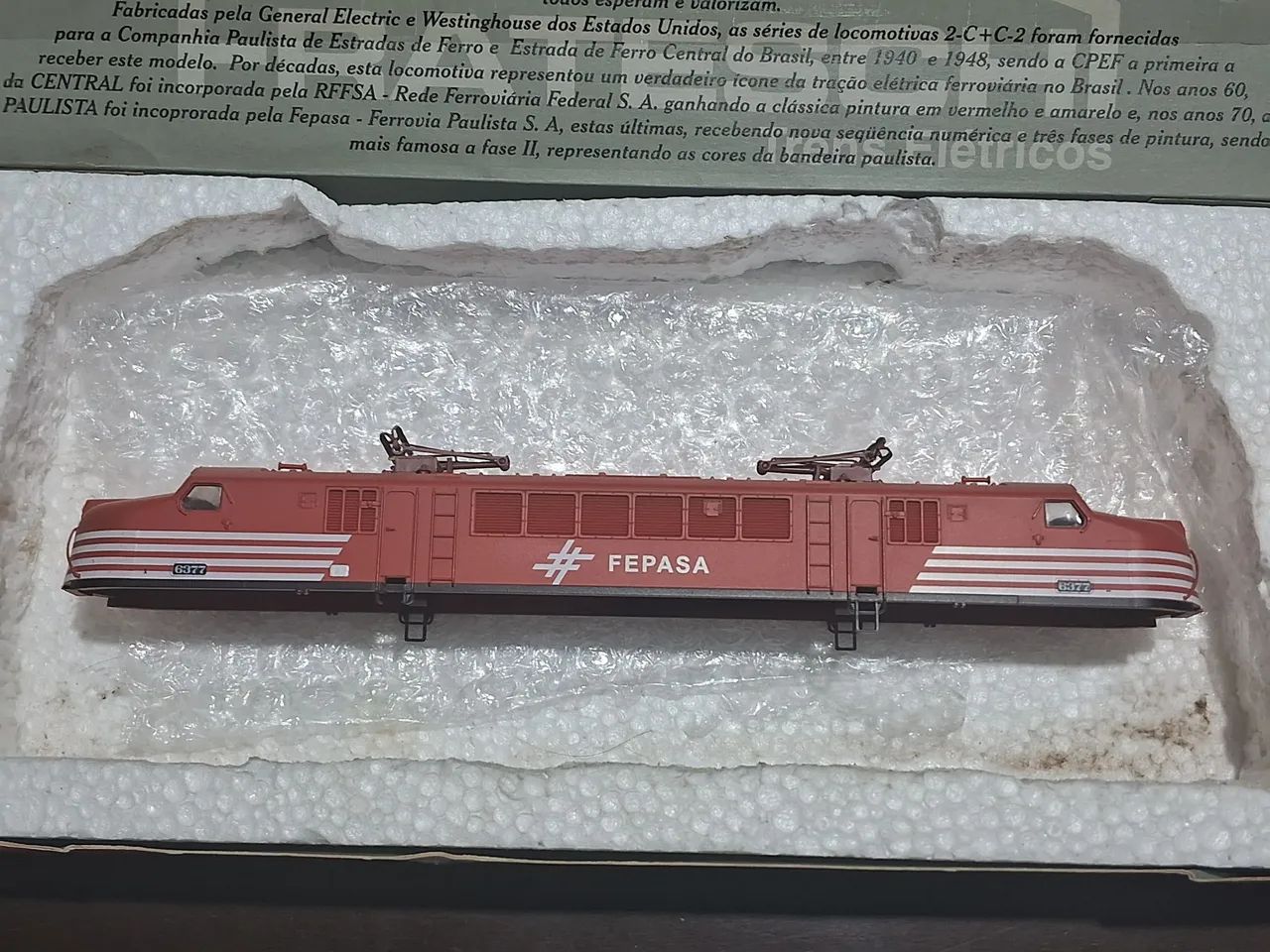 Carcaça locomotiva V8 Frateschi - Foto 5