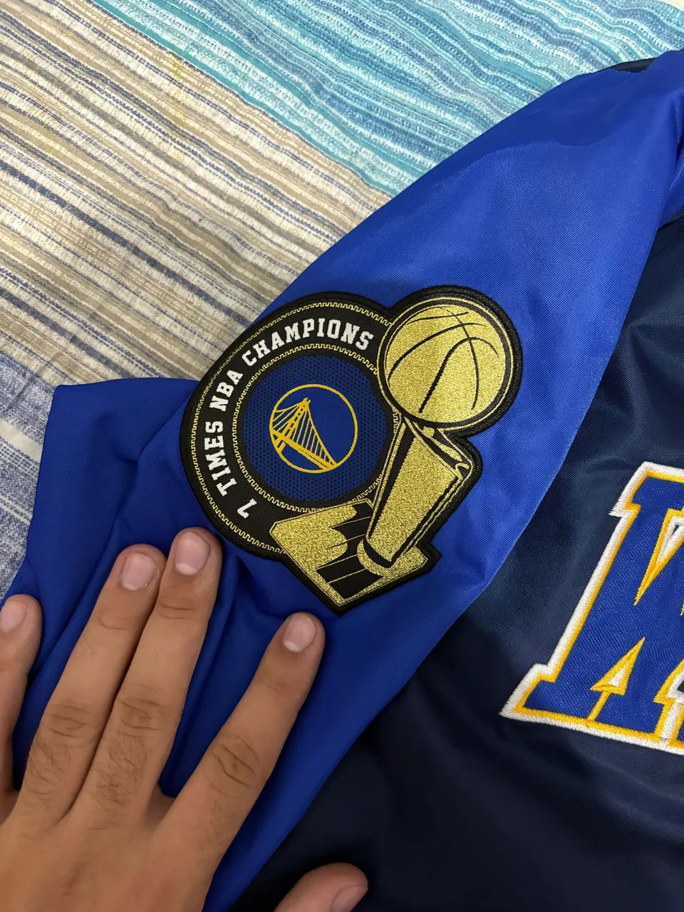 JAQUETA GOLDEN STATE WARRIORS NBA  - Foto 2