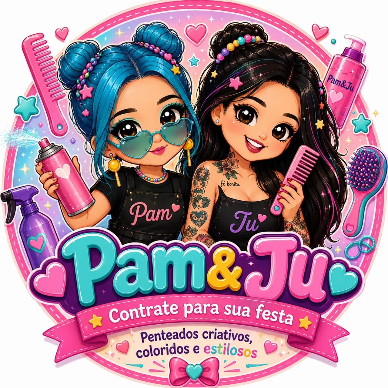 Penteados INFANTIL / FESTAS
