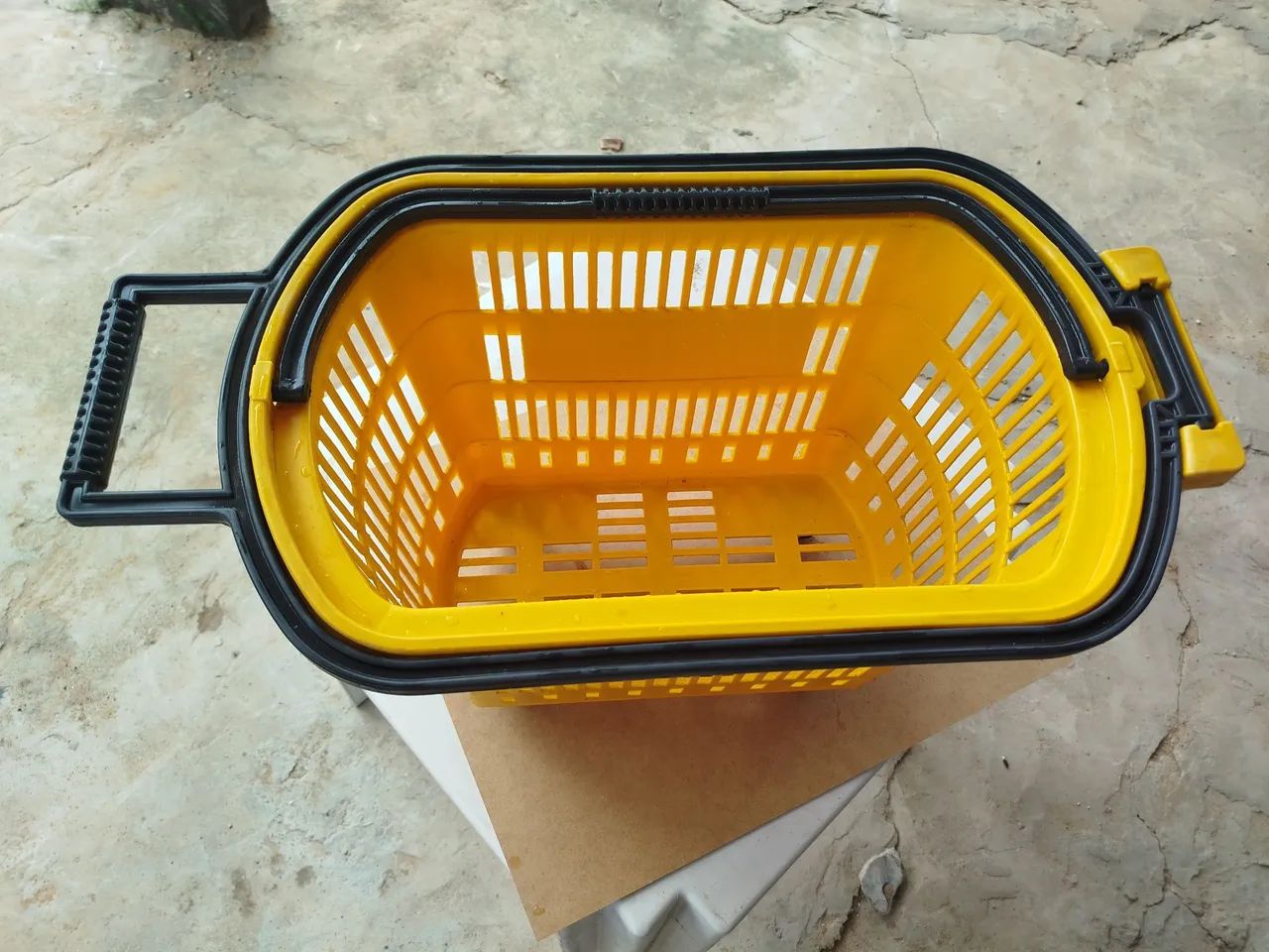 Cesta de mercado com rodinha  - Foto 3