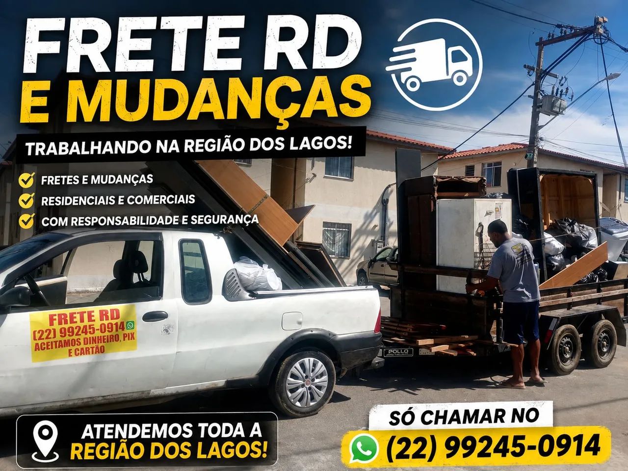 Frete RD e mudanças