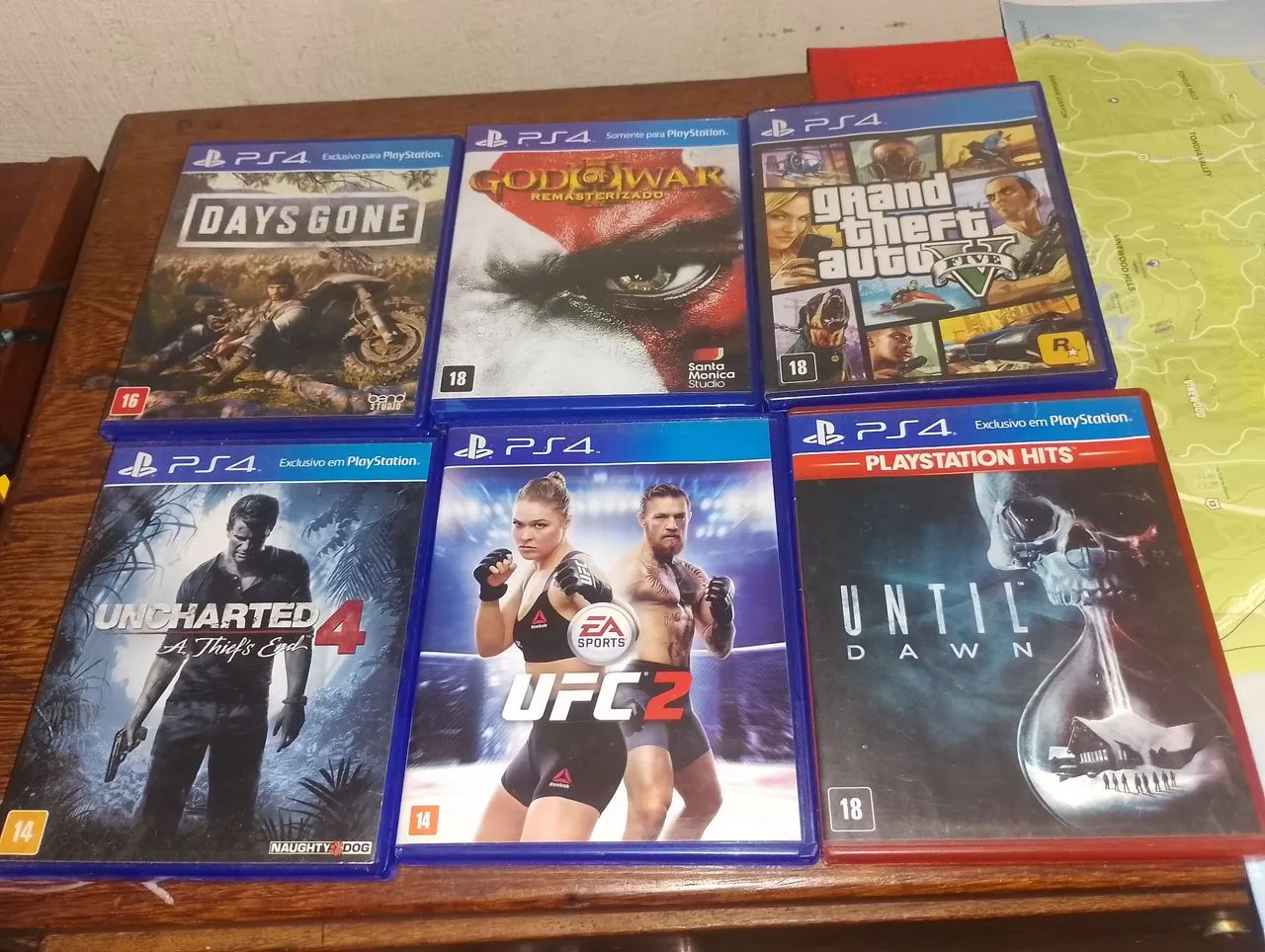 Jogos de PS4 cada jogo 80 só o GTA com o mapa aquecem 100 - Foto 4