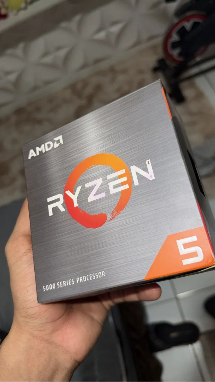  PROCESSADOR AMD RYZEN 5 5500 ? NOVO, NUNCA USADO - Foto 2