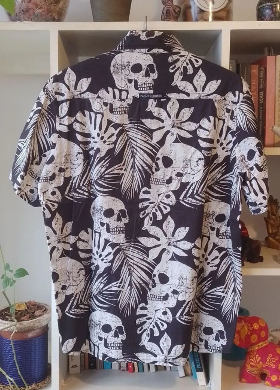 Camisa Narina Floral Skull  - Foto 2
