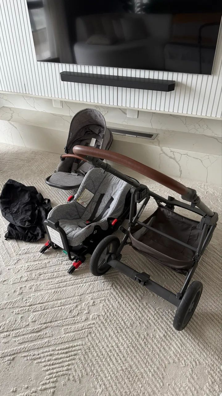 Carrinho de bebê com isofix ABC design Como 4