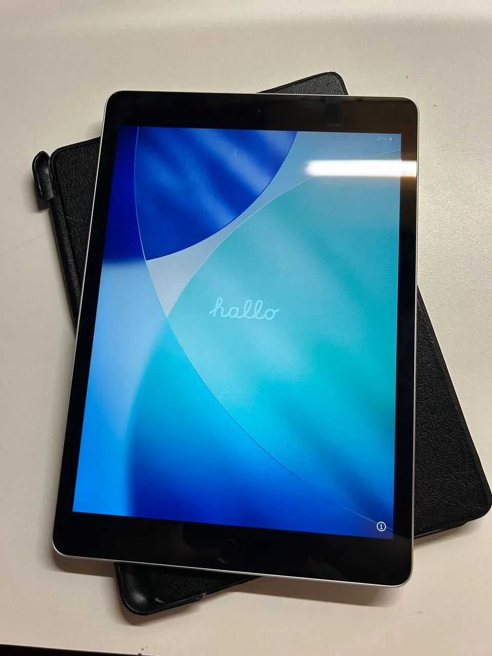 iPad 9 + capa + teclado Bluetooth 