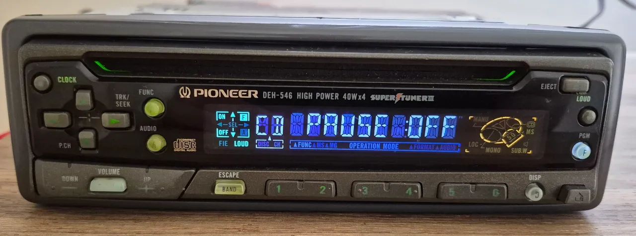 CD Player Pioneer DEH 546 Bluetooth  - Foto 2