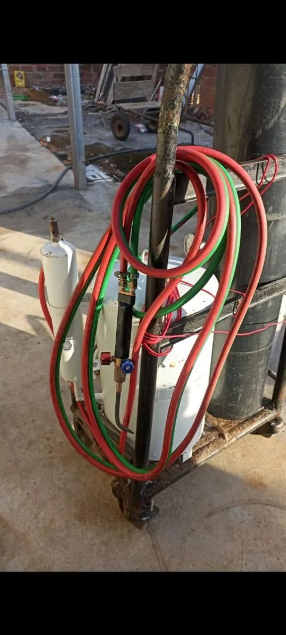 Aparelhos de oxigênio e carboreteira pra lanternagem e pintura 
