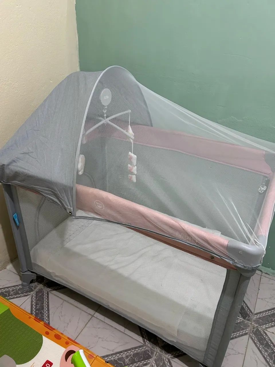 Berço Multi Kids 2 em 1 - Berço e Chiqueirinho - Foto 4