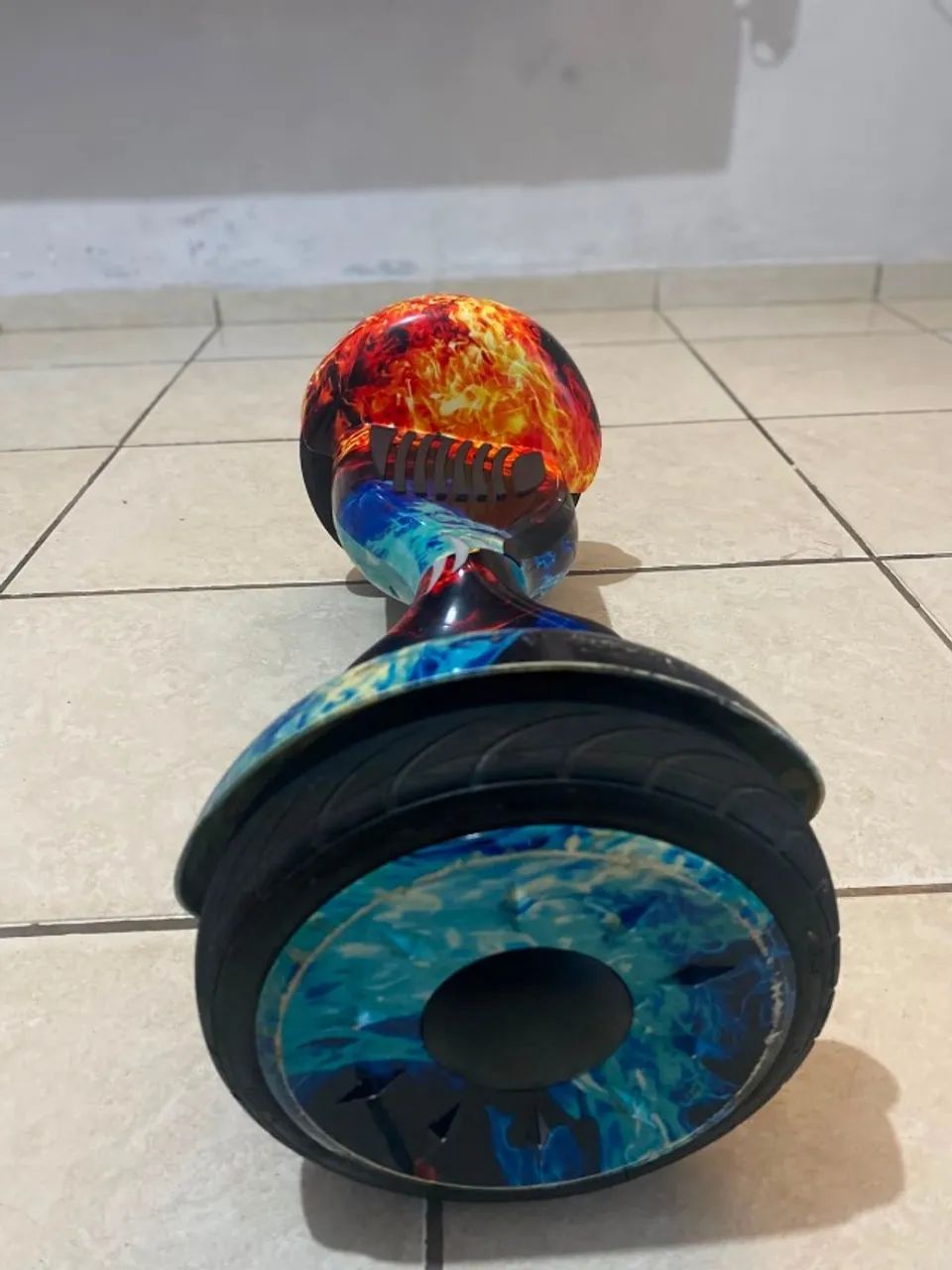 Hoverboard Original 10 Polegadas Fogo Gelo Skate Elétrico