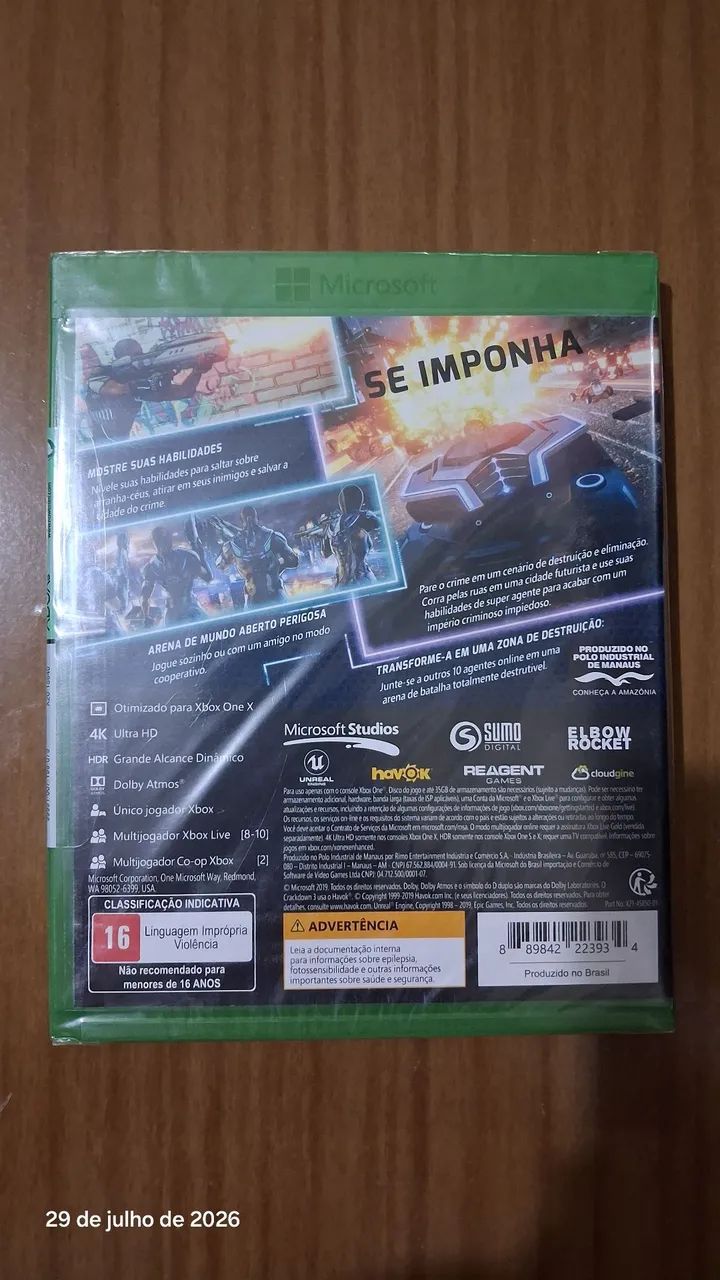 Jogo Xbox One lacrado  - Foto 2