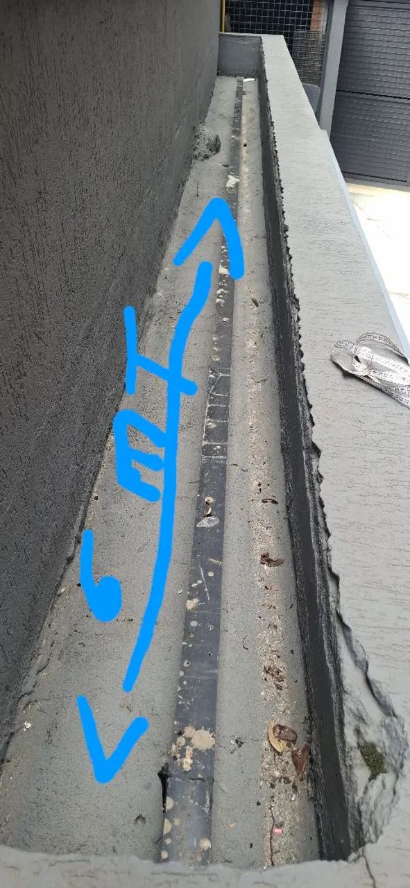 Viga em alumínio anodizado 10cm x 5cm