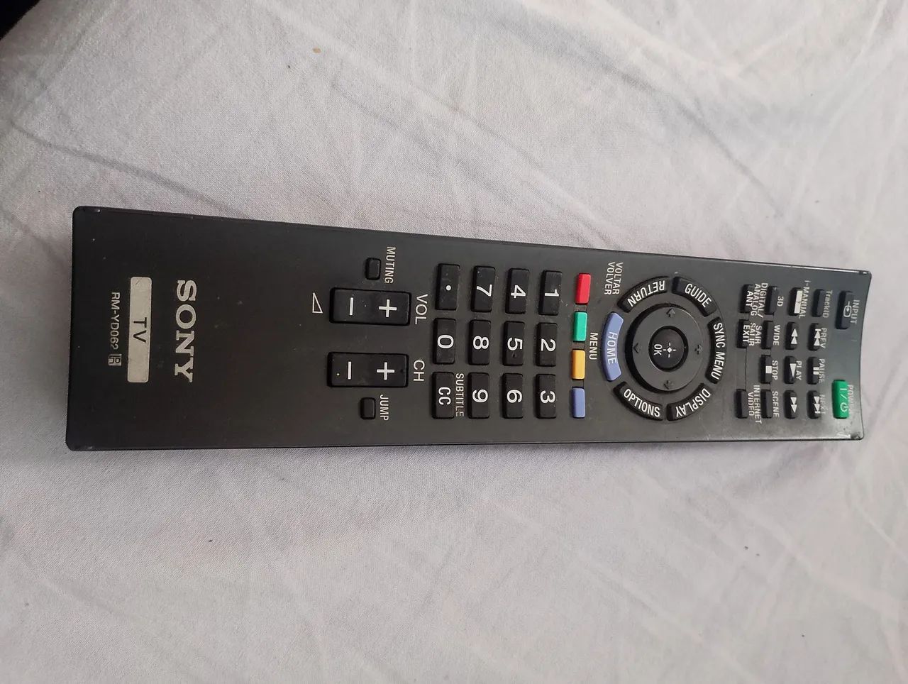 Controle remoto original Sony modelo RM-YDQ 62