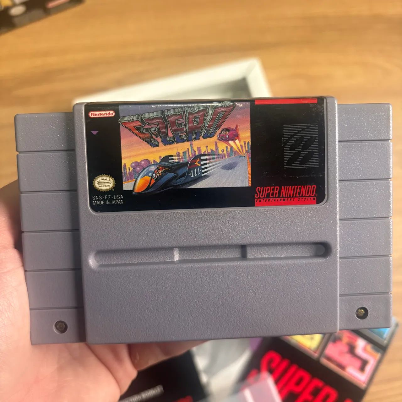 F-Zero - Super Nintendo - CIB - Foto 4