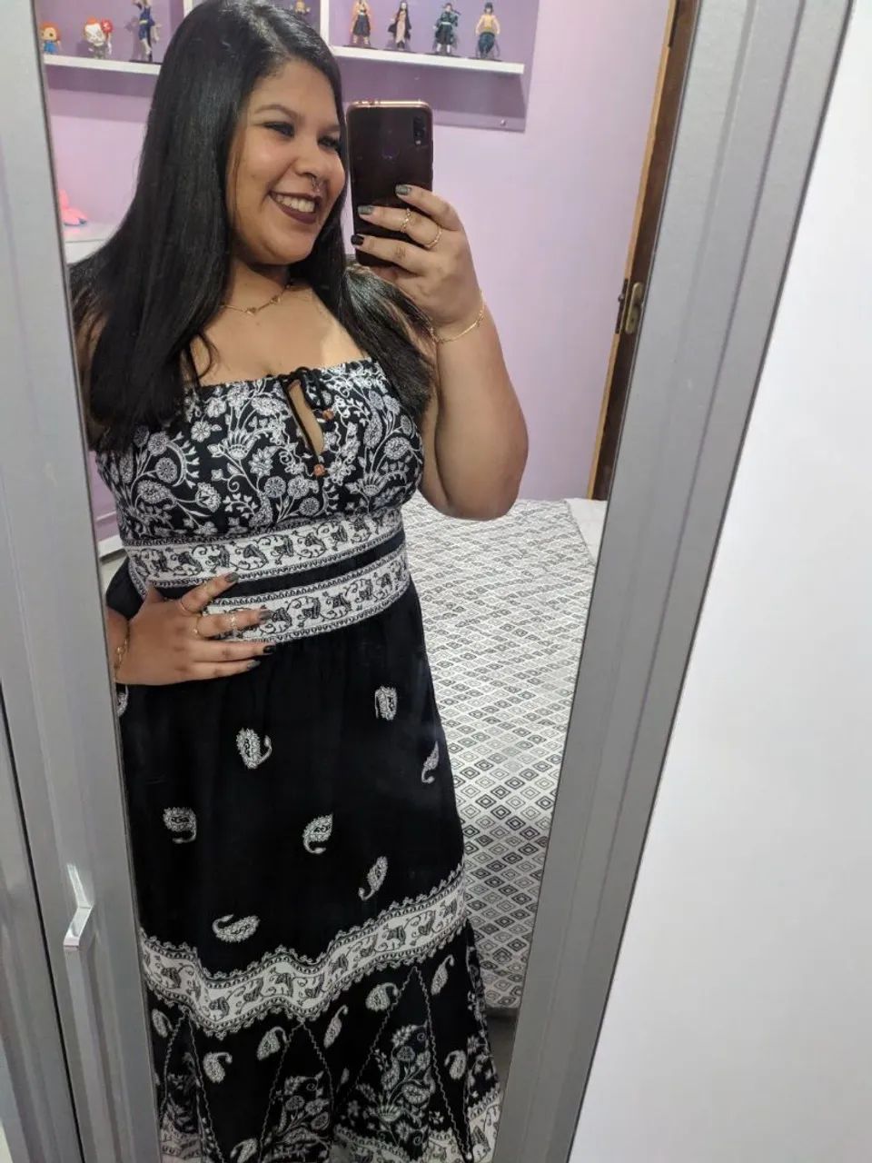 Vestido Longo Plus Size