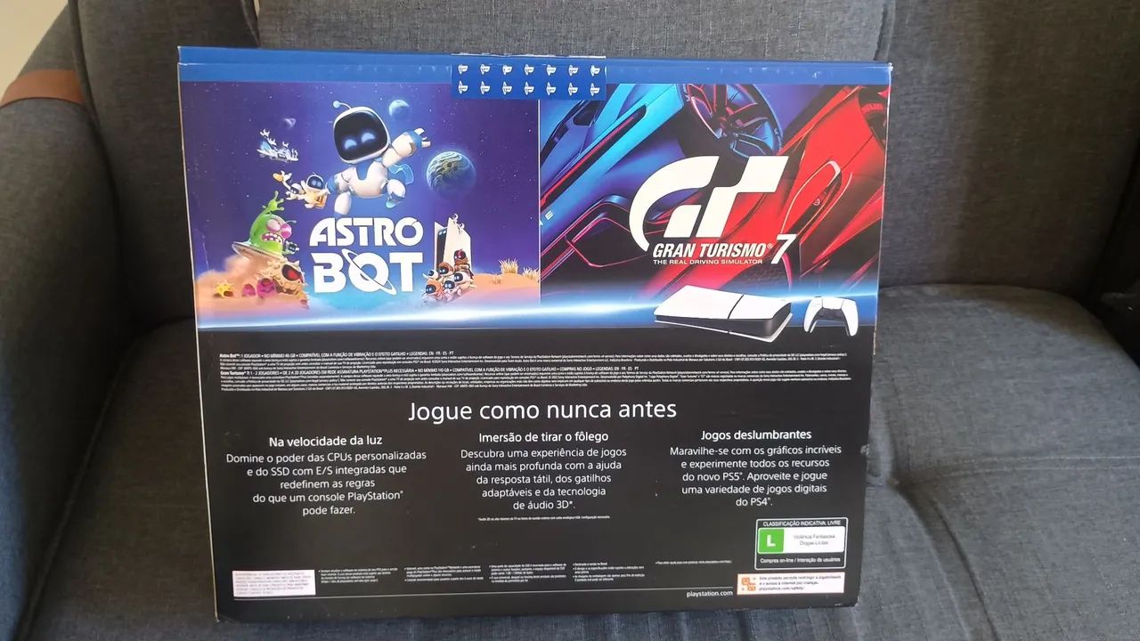 Ps5 slim novo - Foto 2