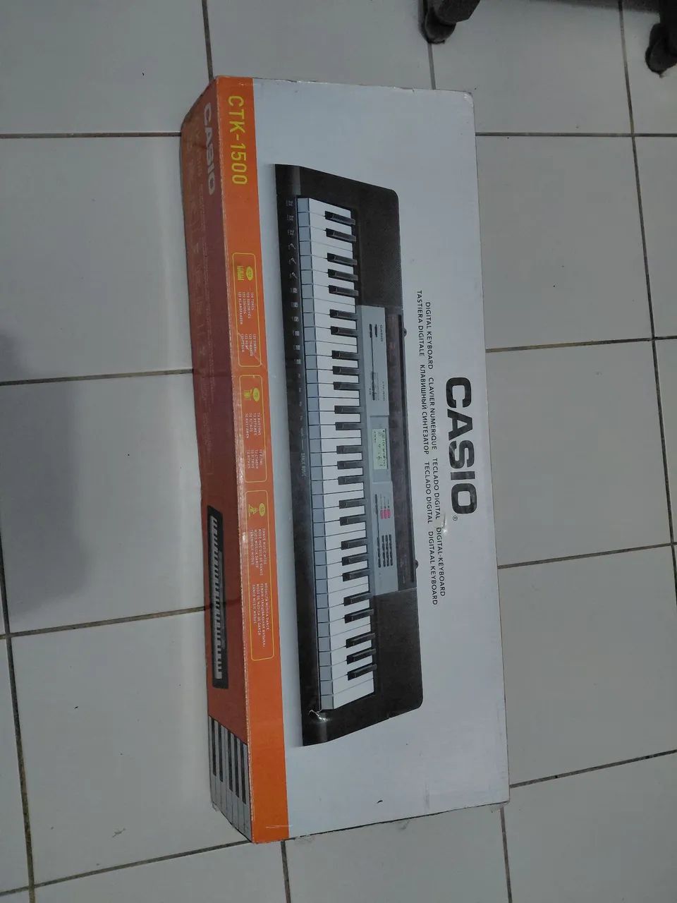 TECLADO CASIO CTK-1500 | NOVO - Foto 4