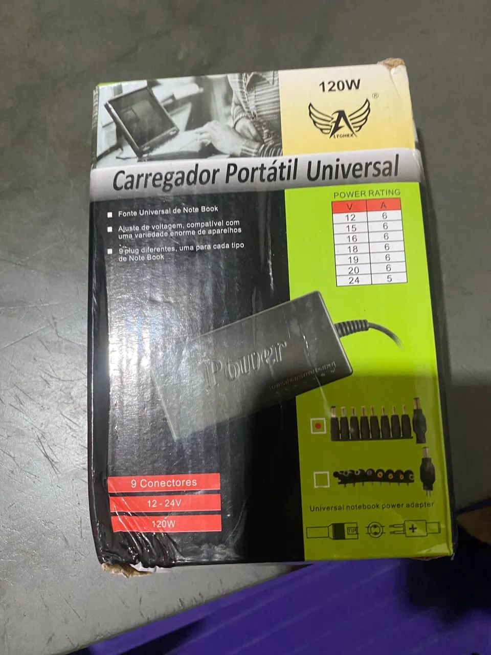 Carregador portátil de notebook  - Foto 3