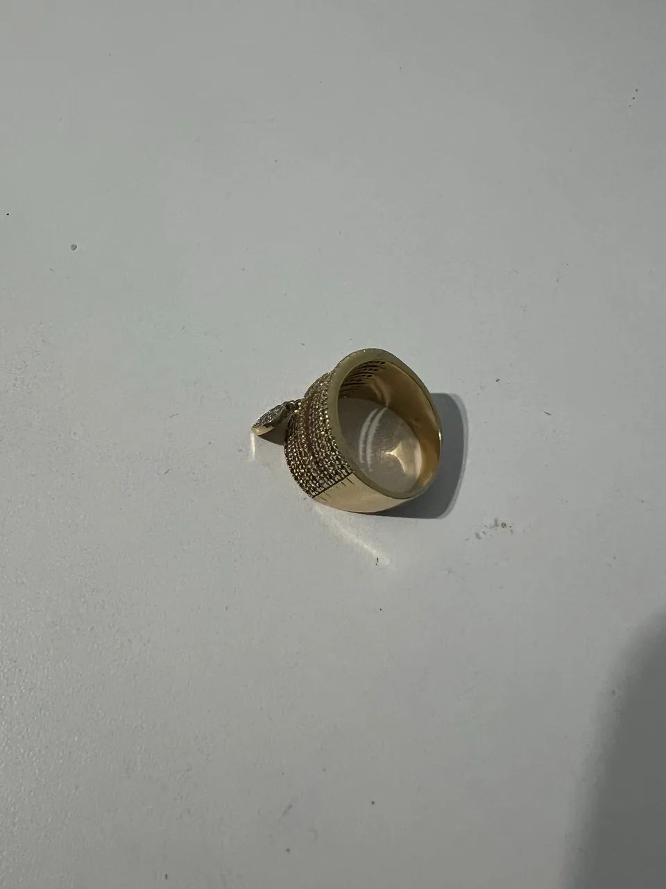 Anel Banhado Ouro - Foto 3