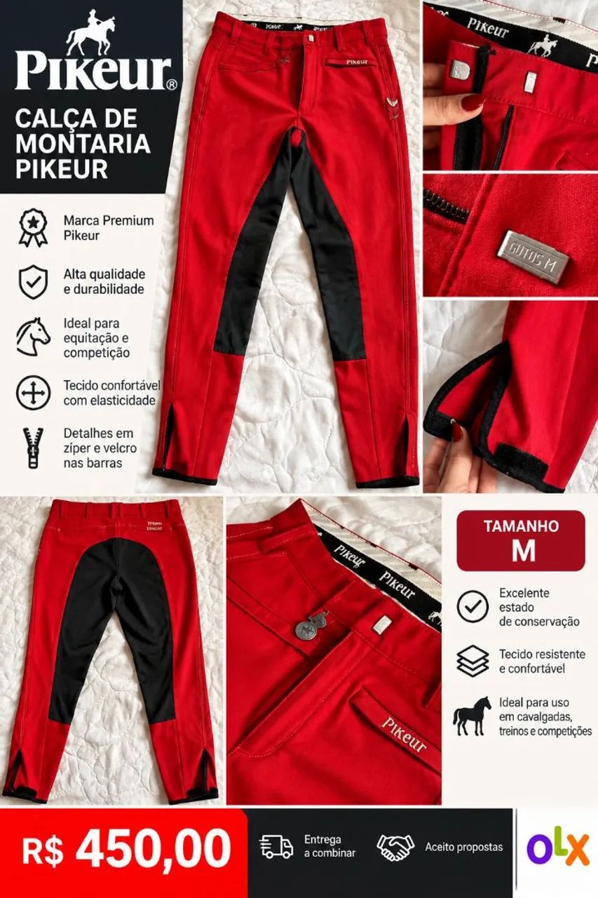 Calça de Hipismo - Foto 5