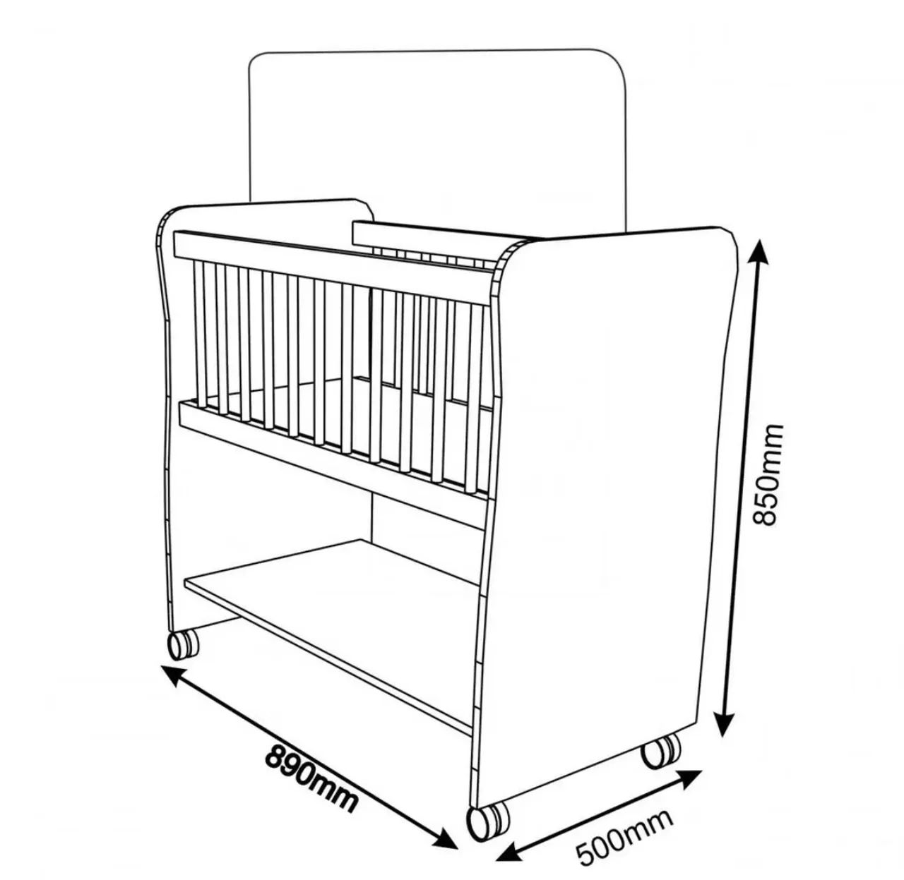 Mini Berço Moisés  - Foto 2