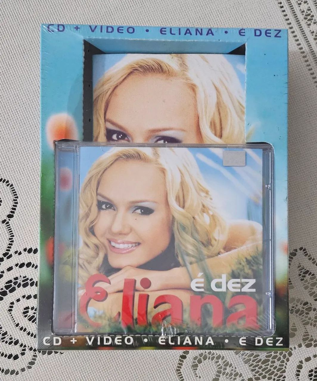 Eliana - É Dez - CD e Fita VHS - Lacrado