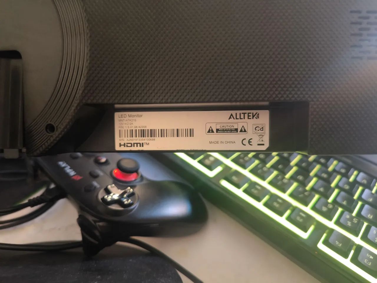 MONITOR 100 HZ ALLTEK 21,5 POLEGADAS - Foto 2