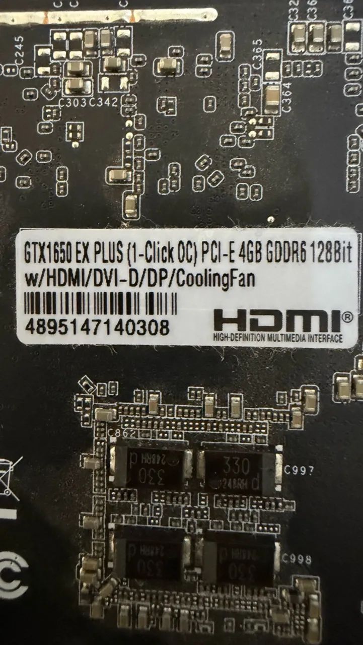 Placa de video 1650 ex  plus - Foto 2