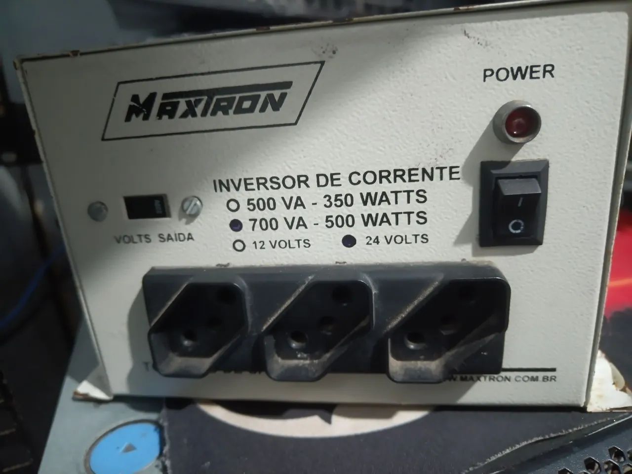 Inversor 24v 220v com 500w - Foto 2