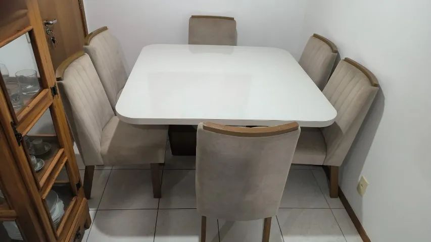 Mesa de Jantar 6 lugares