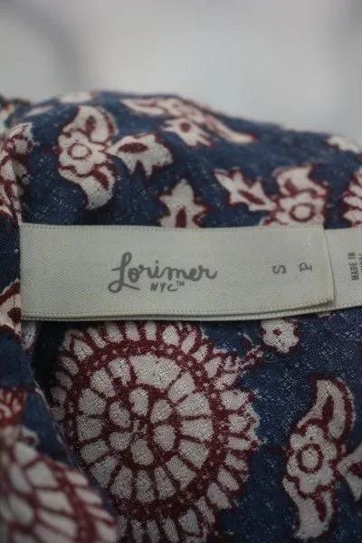 regata lorimer feminina azul estampada - Foto 3