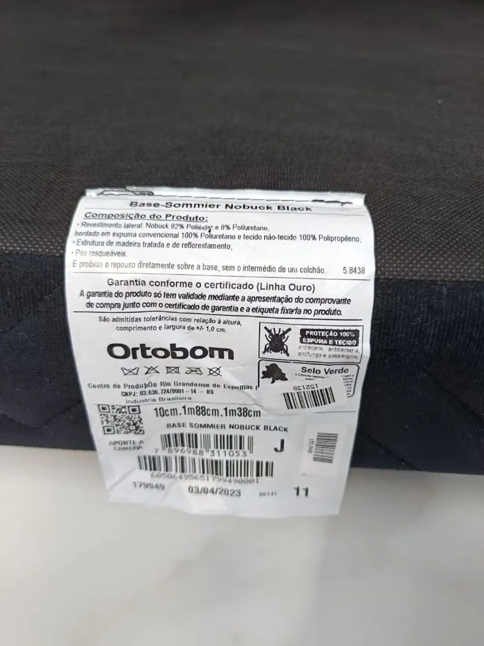 Base para cama de casal