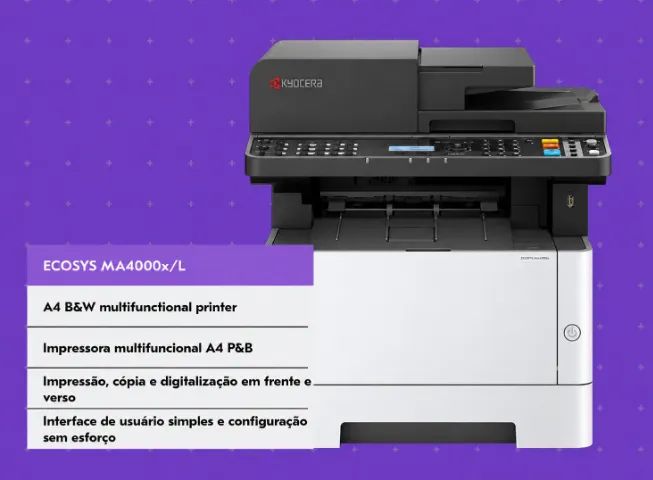 MULTIFUNCIONAL KYOCERA ECOSYS MA4000 PB