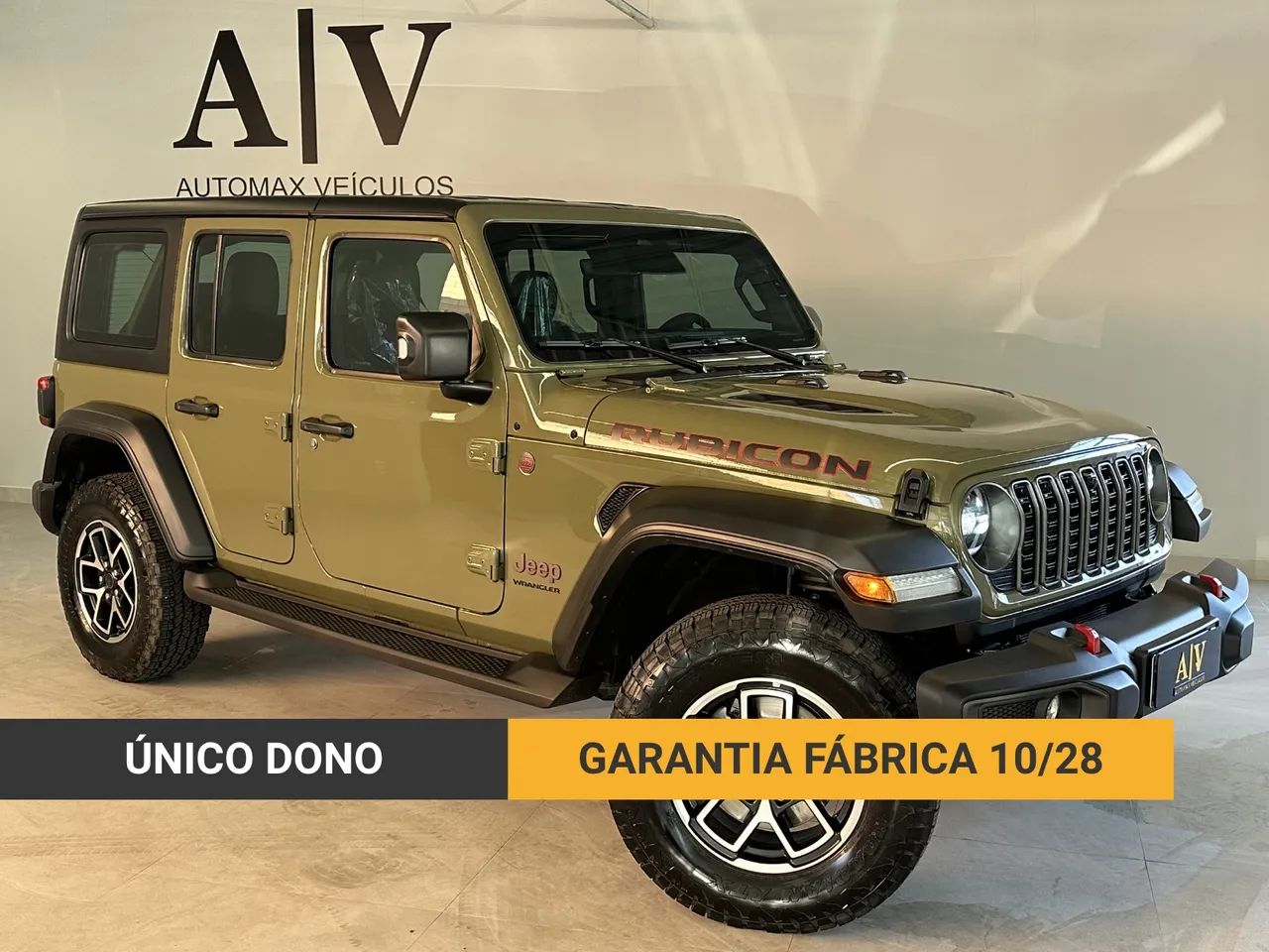 Jeep Wrangler Wrangler RUBICON 2.0 Turbo 4x4 4p Aut. 2025