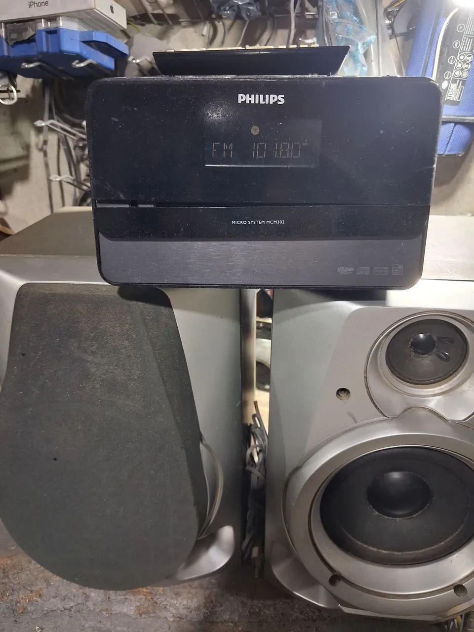 Micro system com controle remoto Philips  - Foto 4
