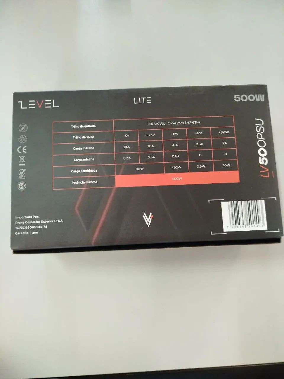 FONTE PC LEVEL 500w - Foto 2