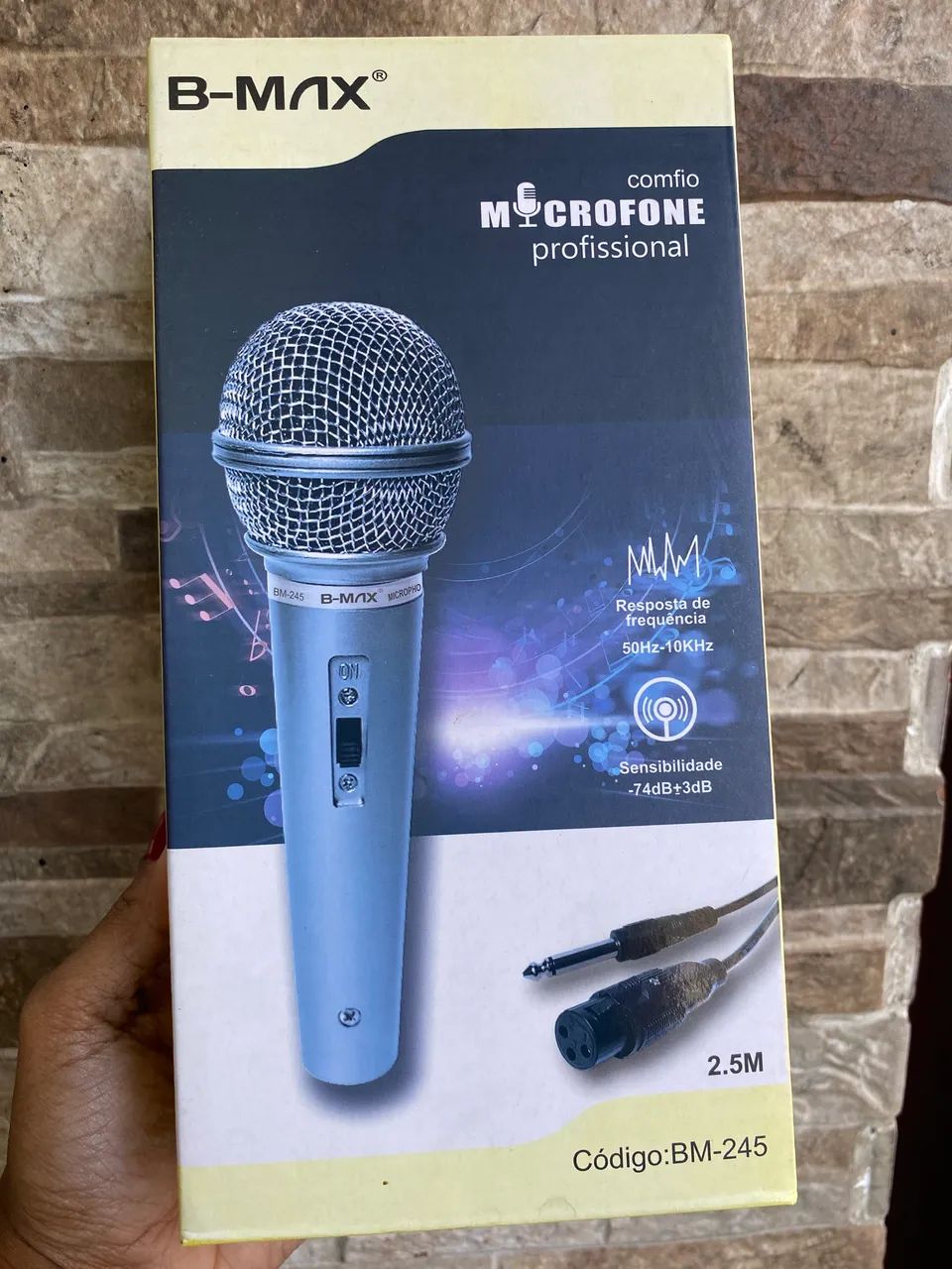 Microfone profissional 