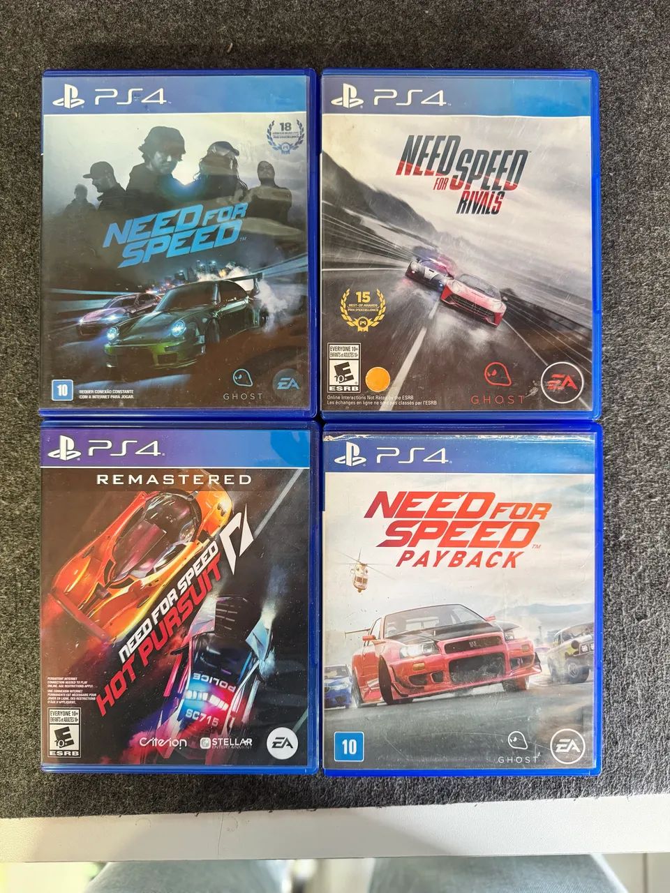 Coleção Need For Speed PS2 PS3 PS4 - Jogos de Vídeo Game - Centro