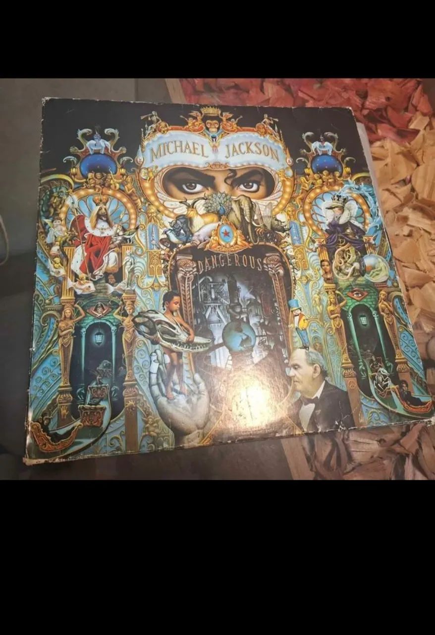 Disco LP MICHAEL JACKSON<br><br>Dangerous - Álbum 1991