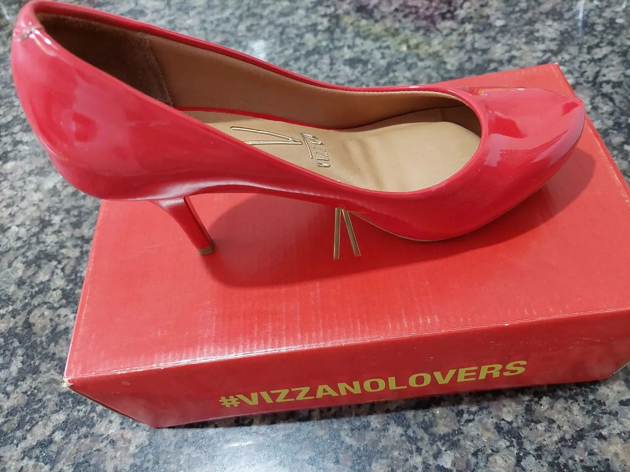 Sapatos feminino vermelho e marssala.  - Foto 5