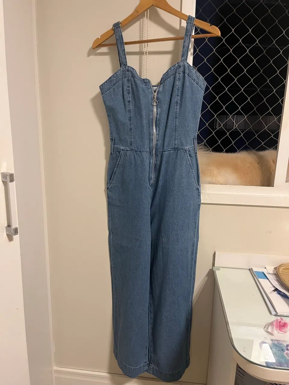 C&A denim overalls