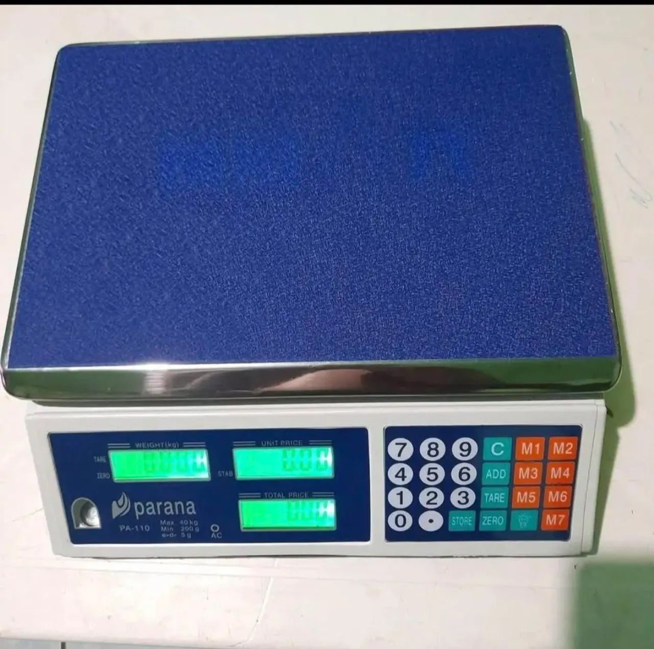 Balança digital eletrônica nova na caixa com  - Foto 2