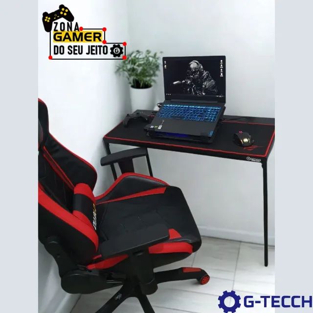 Mesa Industrial Reforçada NOVA Birô Multiuso para Notebook Computador de Estudo Office - Foto 3