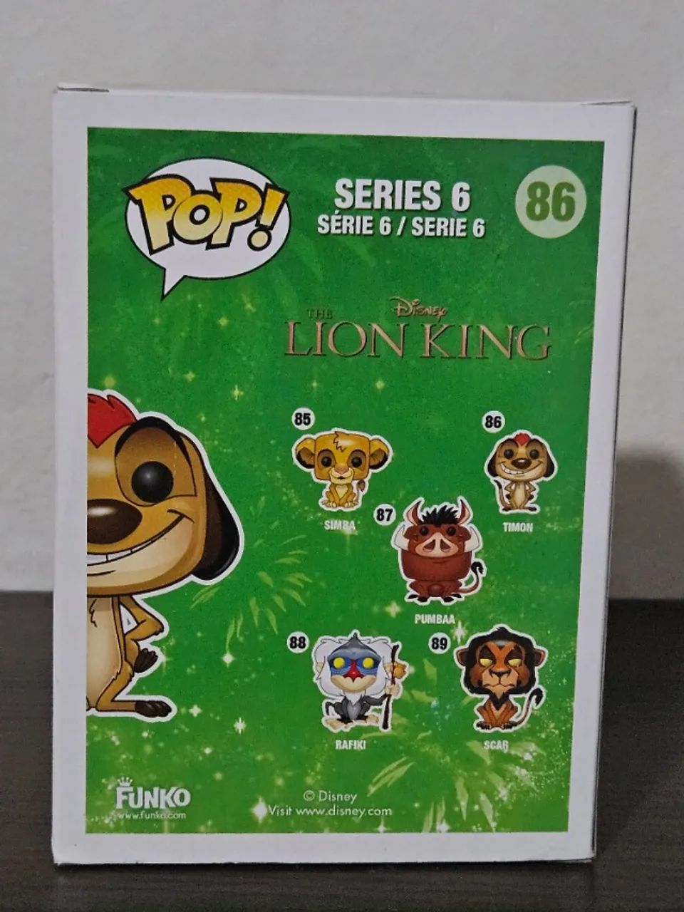 Funko Pop Timon 86 Disney Lion King / O Rei Leão  - Foto 3