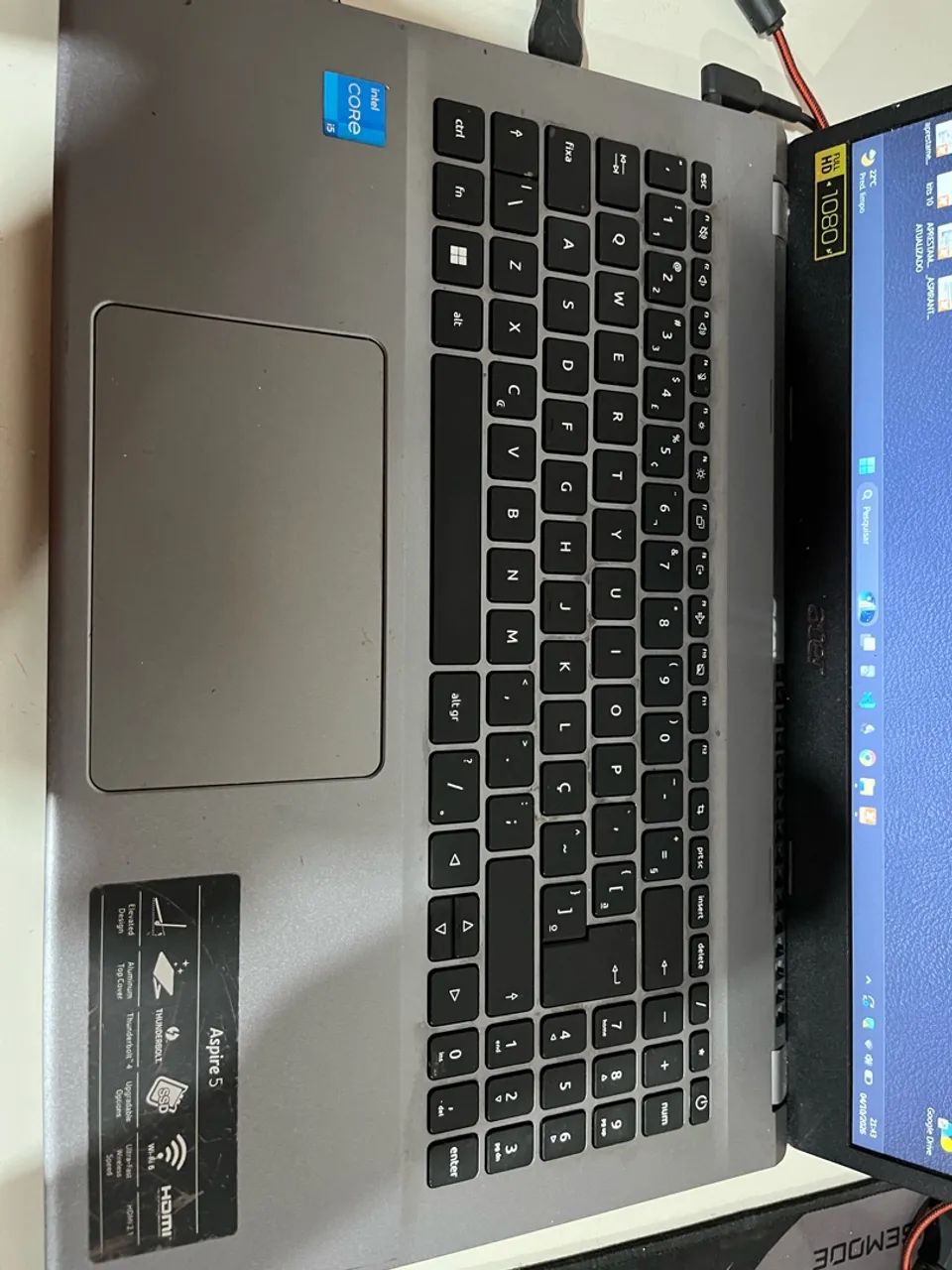 Notebook Acer Aspire 5 | i5 12ª Gen | 8GB | SSD 512GB | Full HD