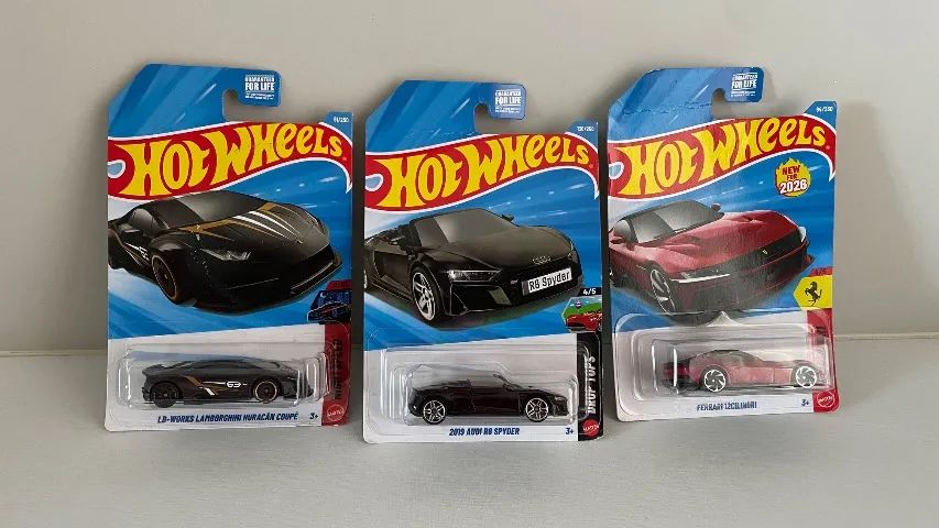 Hot Wheels (3 unidades)