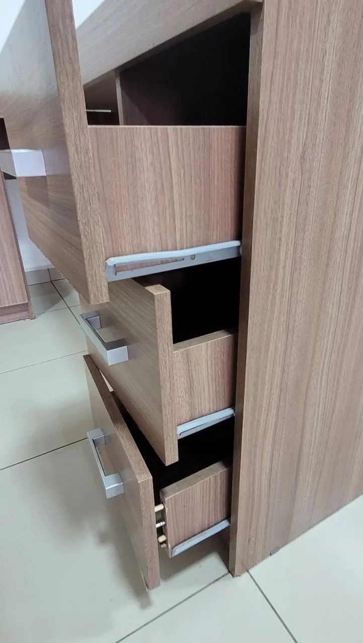 Mesa de recepção em L (retirar) - Foto 3