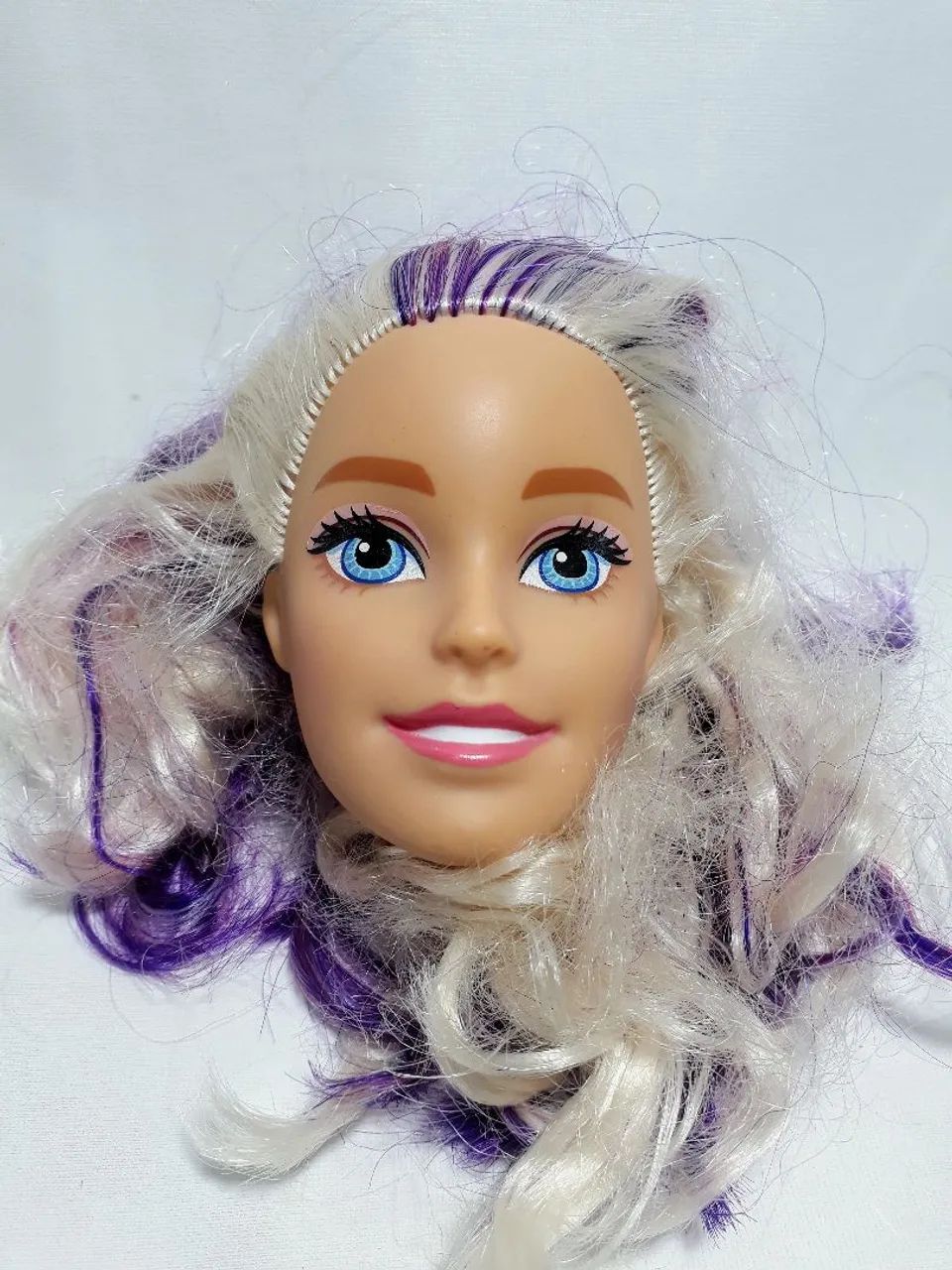 Cabeça Barbie mattel sem busto