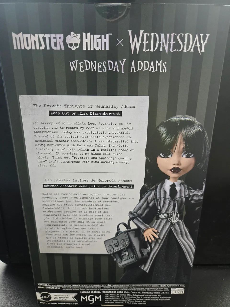 Boneca E Acessórios Monster High Wednesday - Foto 3
